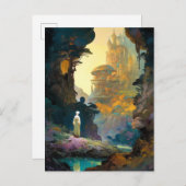 ファンタジー市景観美術 ポストカード (正面/裏面)