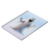 ファンタジー幽霊ノートパソコン6.5 x 8.75インチ ノートブック (左側)