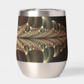 ファンタジー建築光沢抽象芸術フラクタルアート (背面)