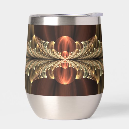 ファンタジー建築光沢抽象芸術フラクタルアート (左面)