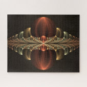 ファンタジー建築光沢抽象芸術フラクタルアート ジグソーパズル (横)