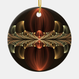 ファンタジー建築光沢抽象芸術フラクタルアート セラミックオーナメント