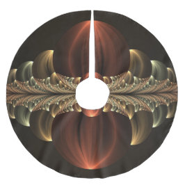 ファンタジー建築光沢抽象芸術フラクタルアート ブラッシュドポリエステルツリースカート