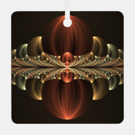 ファンタジー建築光沢抽象芸術フラクタルアート メタルオーナメント