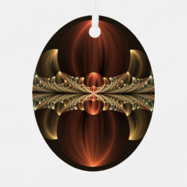 ファンタジー建築光沢抽象芸術フラクタルアート メタルオーナメント