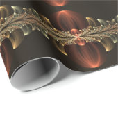 ファンタジー建築光沢抽象芸術フラクタルアート ラッピングペーパー (ロールコーナー)