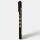 ファンタジー建築光沢抽象芸術フラクタルアート Case-Mate iPhoneケース (裏面 / 左)