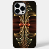 ファンタジー建築光沢抽象芸術フラクタルアート Case-Mate iPhoneケース (裏面)