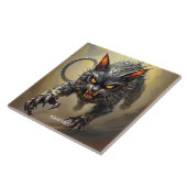 ファンタジー怒キュウボグ猫 タイル (側面)