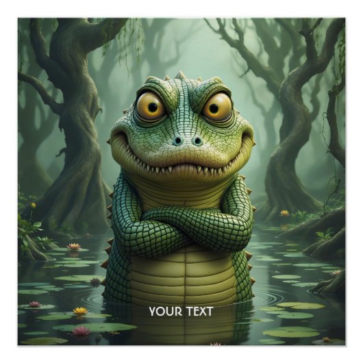 ファンタジー怒Crocodile Trees ポスター (正面)