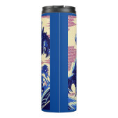 ファンタジー怪獣アニメ – Woodcut 2 タンブラー (裏面)