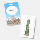 ファンタジー恐竜が砂漠にいる バッジ (正面＆裏面)