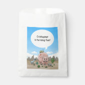 ファンタジー恐竜の誕生日 フェイバーバッグ (正面)