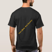 ファンタジー感謝祭ドラゴン Tシャツ (裏面)