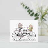 ファンタジー押しのバイク ポストカード (スタンド正面)