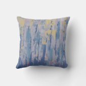 ファンタジー抽象芸術水辺の街並み クッション (裏面)