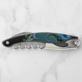 ファンタジー抽象芸術触手フラクタルデザイン ソムリエナイフ (裏面)