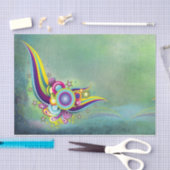 ファンタジー抽象芸術 薄葉紙 (クラフト)