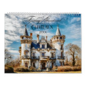 ファンタジー捨てフランスのシャトー カレンダー (カバー)