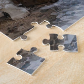 ファンタジー放棄フランスのシャトーバスルーム ジグソーパズル (側面)