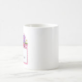 ファンタジー教師イニシャル コーヒーマグカップ (中央)