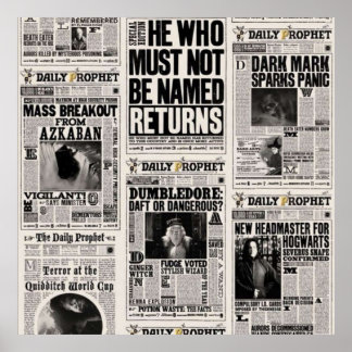 ファンタジー新聞 ポスター