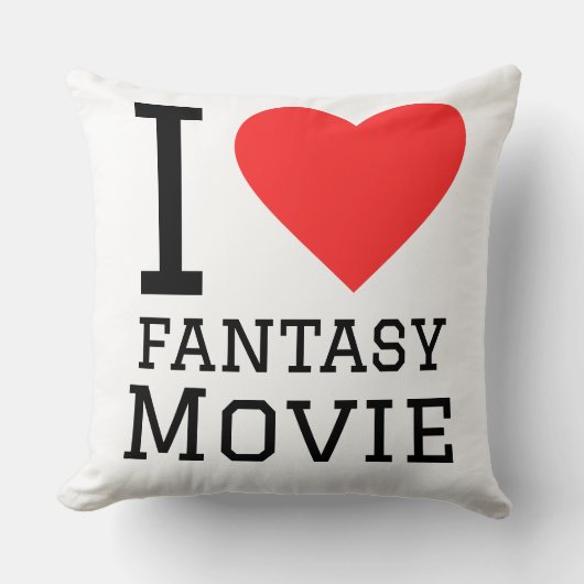 ファンタジー映画が好き クッション (正面)