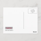 ファンタジー木彫り古い顔の木 ポストカード (裏面)