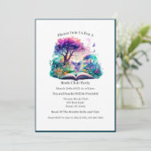 ファンタジー本好きの妖精、読書会 招待状 (スタンド正面)