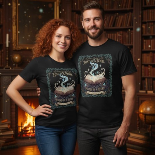 ファンタジー本好きストーリーの逃避 Tシャツ