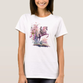 ファンタジー本好きデザイン Tシャツ