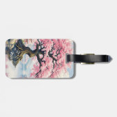 ファンタジー桜テンプルレイク ラゲッジタグ (裏面横)