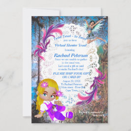 ファンタジー森のおとぎ話 サンキューカード