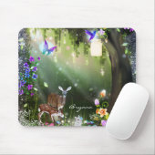 ファンタジー森林動物の魅惑 マウスパッド (マウス)