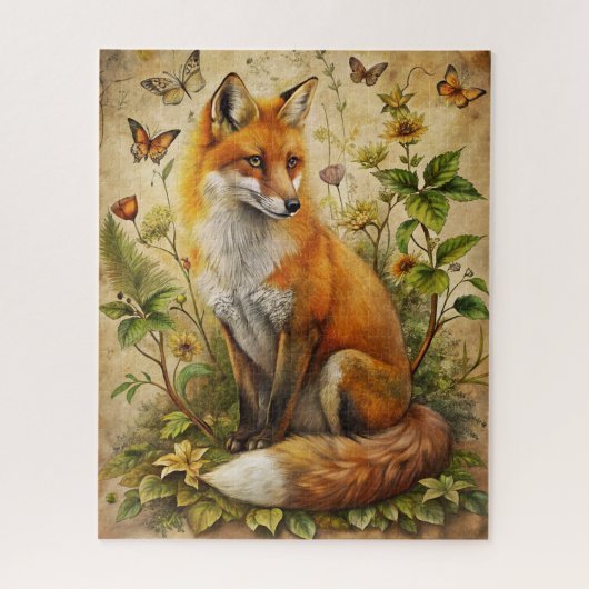 ファンタジー森林動物パズル ジグソーパズル (縦)