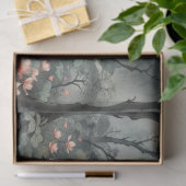 ファンタジー植物と花林ティッシュペーパー 薄葉紙 (ギフト)