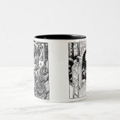 ファンタジー横向きマグカップ ツートーンマグカップ (中央)