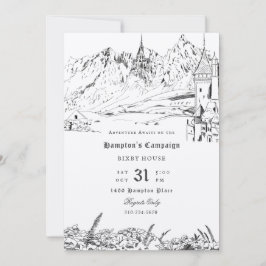 ファンタジー横向けロー遊ルのゲームキャンペーン 招待状