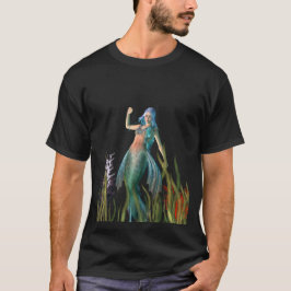 ファンタジー水中人魚 Tシャツ