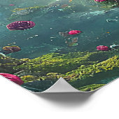 ファンタジー水中 – ポスター (角)