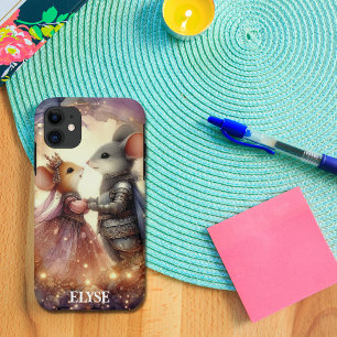 ファンタジー水彩ルネッサンスマウスロマンス iPhone 11 ケース