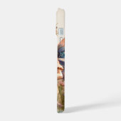 ファンタジー水彩妖精と名パーソナライズされた前 iPhone 15ケース (左側面)