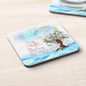 ファンタジー水晶の馬車 コースター (左側)