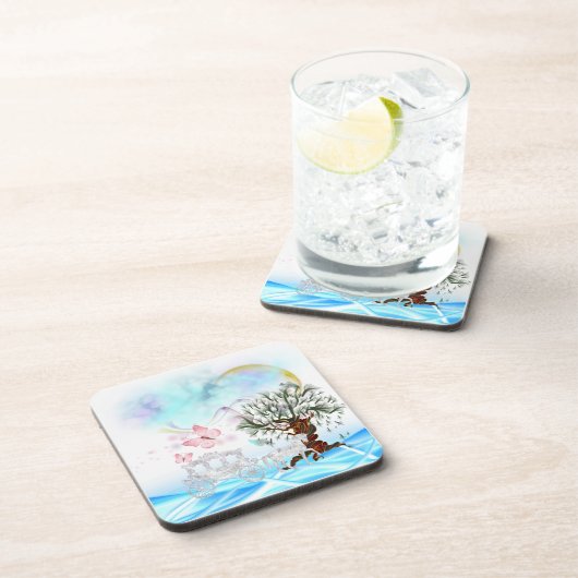 ファンタジー水晶の馬車 コースター (右側)