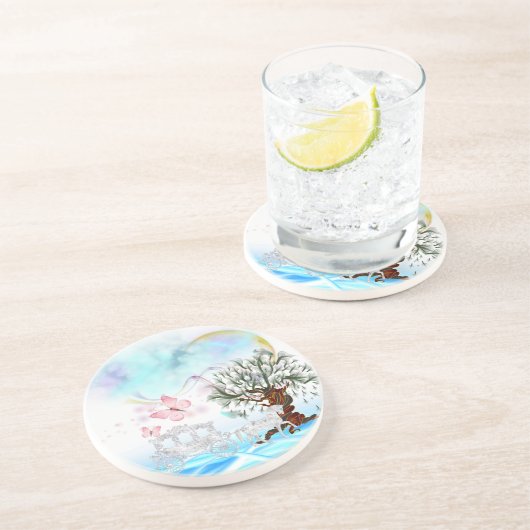 ファンタジー水晶の馬車 コースター (側面)