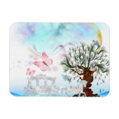 ファンタジー水晶の馬車 マグネット (横)