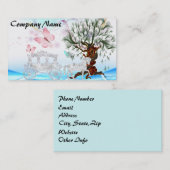 ファンタジー水晶の馬車 名刺 (正面/裏面)