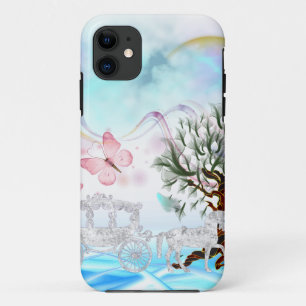 ファンタジー水晶の馬車 iPhone 11 ケース
