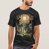 ファンタジー水色 Tシャツ (正面)