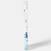 ファンタジー氷小妖精や小人冬魔法スノーフレークアート Case-Mate iPhoneケース (裏面 / 左)